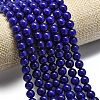 Natural Malaysia Jade Beads Strands G-L645-A01-8mm-07-3