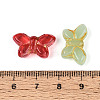 Baking Paint Transparent Glass Beads DGLA-N018-27-3