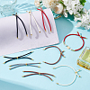 10Pcs 5 Colors Nylon Twisted Cord Bracelet Making MAK-UN0001-67-2