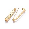 304 Stainless Steel Brooch Findings LS-STAS-L221-01A-2