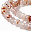 Natural Dendritic Agate Beads Strands LS-G-C011-01A-4