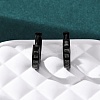 304 Stainless Steel Hoop Earrings EJEW-D331-05B-5