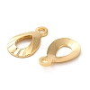Brass Charms KK-F907-03A-G-2