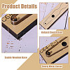 Wooden & Carbon Steel Leather Die Cutting Mold DIY-WH0622-221D-4