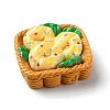 Fried Chip Doughnut Theme Opaque Resin Imitation Food Decoden Cabochons RESI-S392-02B-2