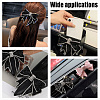 Resin Rhinestone Bowknot Shoes Charms FIND-GA0004-20-5
