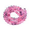 Dyed Natural White Jade Beads Strands G-T138-6mm-210-16-2