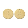 Ion Plating(IP) 316L Stainless Steel Pendants STAS-K280-10A-G-1