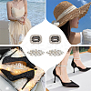 4Pcs 2 Style Alloy Shoe Buckle Clips FIND-NB0003-81-5