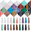 Beads 20Pcs 20 Style Natural & Synthetic Gemstone Beads G-NB0003-02-4