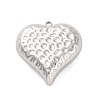 304 Stainless Steel Pendants STAS-P386-03P-B-1