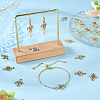 16Pcs Alloy Rhinestone Connector Charms ALRI-TA0001-40-5