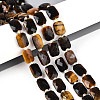Natural Tiger Eye Beads Strands G-T139-79-1