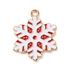Alloy Enamel Pendants ENAM-B030-02G-16-1