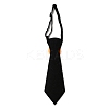 Easter Theme Egg Glitter Felt Necktie LS-AJEW-C030-01A-2