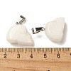 Natural White Jade Pendants G-Z067-02P-11-4