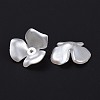 Flower Imitation Pearl Acrylic Bead Caps LS-OACR-L004-7226-2