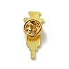 Medical Treatment Theme Baking Paint Black Golden Zinc Alloy Brooches LS-JEWB-M037-03E-G-3