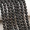 Natural Glaucophane Beads Strands G-F836-A01-6mm-1