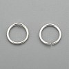304 Stainless Steel Open Jump Rings X1-STAS-H380-10S-S-2