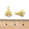 Brass Micro Pave Cubic Zirconia Pendants KK-U049-02G-3