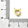 Brass Micro Pave Cubic Zirconia Pendants KK-D295-12G-3