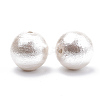 Compressed Cotton Pearl Beads WOVE-S114-6mm-11-1
