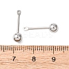 304 Stainless Steel Threaded Ball Eyepin X-STAS-G385-01P-01-3