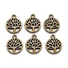 Tibetan Style Alloy Pendants LS-TIBEP-T009-25AB-NR-1