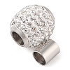 304 Stainless Steel Magnetic Clasps with Glue-in Ends LS-RB-E402-1-3