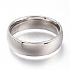 Tarnish Resistant 304 Stainless Steel Finger Rings RJEW-F110-13P-2