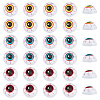 30Pcs 3 Colors Resin Eye with Bloodshot Accessory for Doll Eye Makings DIY-PH0029-67-1