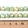 Anti-Tarnish Electroplate Glass Beads Strands EGLA-T021-10mm-15-12-4