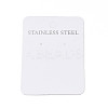 Cardboard Jewelry Display Cards CDIS-N002-010-3