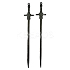 Sword Alloy Hair Sticks PW-WG0B211-04-1
