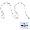 10Pcs 925 Sterling Silver Earring Hooks STER-BBC0007-12-1