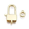 Brass Lobster Claw Clasps LS-KK-S362-001G-NR-3