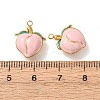 304 Stainless Steel Enamel Pendants STAS-K326-01D-G-3