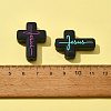 5Pcs 5 Colors Silicone Beads SIL-FS0001-06B-4