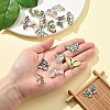24Pcs 12 Styles Alloy Enamel Pendants ENAM-FS0001-94-9