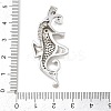 Ocean Brass Micro Pave Cubic Zirconia Pendants KK-K411-04A-P-3