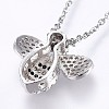 304 Stainless Steel Pendant Necklaces NJEW-H486-10P-2