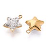Ion Plating(IP) 201 Stainless Steel Charms STAS-N109-216A-G-2