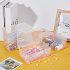 Plastic Bead Containers with Hinged Lid AJEW-WH0479-88B-5