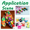 150Pcs Polyester Pom Pom Ball DIY-SC0031-32-6