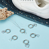 12Pcs 6 Style Alloy Shoes Charms HJEW-DR00116-4