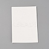 Coated Paper Cards DIY-WH0223-74J-2