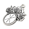 Tibetan Style Alloy Pendant Cabochon Settings LS-X-TIBEP-5199-AS-LF-2