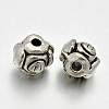 Tibetan Style Alloy Flower Rose Spacer Beads LS-X-PALLOY-E381-09AS-NR-2
