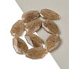 Natural Gold Strawberry Quartz Beads Strands G-P548-B12-01-2